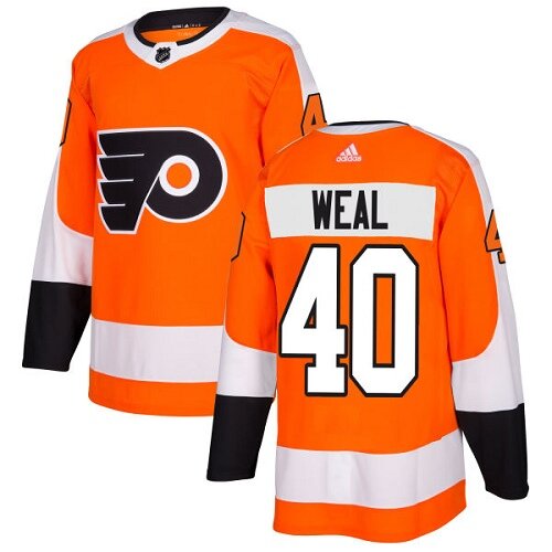 Men's Philadelphia Flyers #39 Nate Prosser Orange Authentic USA Flag Fashion Hockey Jersey